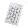 DX-21A 21-keys USB Wired Mechanical Black Shaft Mini Numeric Keyboard, DX-21A