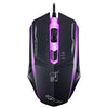 Chasing Leopard 199 USB 1600DPI Three-speed Adjustable LED Backlight Wired Optical Gaming Mouse, Length: 1.3m, 199 Black, 199