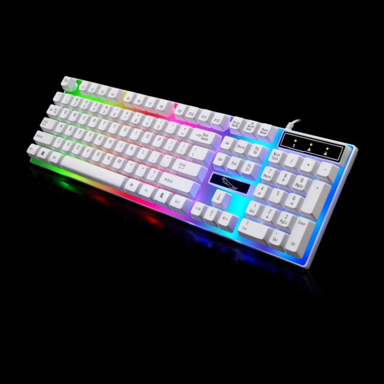 ZGB G21 104 Keys USB Wired Mechanical Feel Colorful Backlight Office