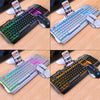 YINDIAO V2 Mechanical Feel Gaming Keyboard Mouse Set (Black Orange Yellow Light), KB5790A, KB5790B, KB5790C, KB5790D