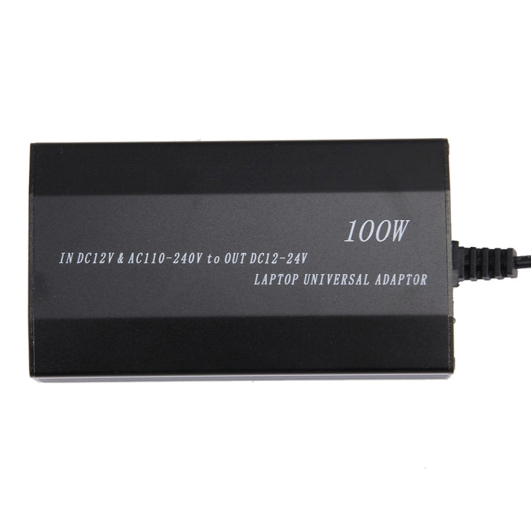 Laptop Notebook Power 100W Universal Charger with Car Charger & AC Power Adapter & 8 Power Adapters & 1 USB Port for Samsung, Sony, Asus, Acer, IBM, HP, DELL, UK Plug, EU Plug, UK Plug, AU Plug