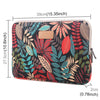 Sleeve Case Colorful Leaves Zipper Briefcase Carrying Bag for Macbook, Samsung, Lenovo, Sony, DELL Alienware, CHUWI, ASUS, HP, 15.6 inch and Below Laptops, 15 inch