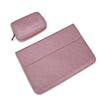 PU01S PU Leather Horizontal Invisible Magnetic Buckle Laptop Inner Bag for 13.3 inch laptops, with Small Bag, 13.3 inch with Small Bag