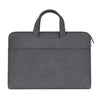 ST06 Waterproof PU Leather Zipper Hidden Portable Strap One-shoulder Handbag for 14.1 inch Laptops, with Suitcase Belt, ST06 14.1 inch Dark Gray, ST06 14.1 inch Pink, ST06 14.1 inch Light Grey
