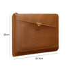Universal Genuine Leather Business Laptop Tablet Zipper Bag For 13.3 inch and Below, 13.3 inch