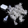 300 LEDs Curtain String Light with End Joint & Multi-function Controller & Memory Waterproof, US Plug, AC 110V, White Light US Plug, Warm White US Plug