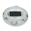 LED High Pressure Resistant Solar Powered Embedded Ground Lamp IP65 Waterproof Outdoor Garden Lawn Lamp, Warm Light 3000K, Warm Light 3000K
