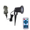 Rotatable USB Charging Projection Light Double Hole Laser Stage Light, USB Charging