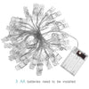 80 LEDs 3 x AA Batteries Box Chains Lamp Decorative Light for Home Hanging Pictures, DIY Party, Wedding, Christmas Decoration, 10m