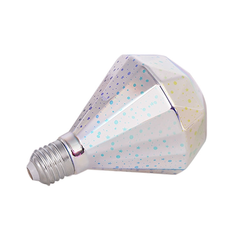 2700K 48 LEDs SMD 2835 Vintage Atmosphere Decoration Art Lamp, AC 85-265V, Flat Diamond Shape