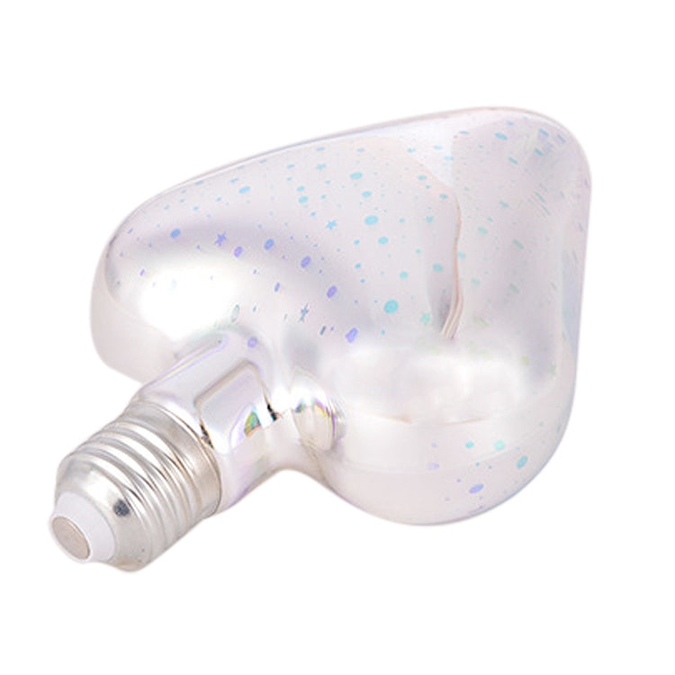 2700K 48 LEDs SMD 2835 Vintage Atmosphere Decoration Art Lamp, AC 85-265V, Heart Shape