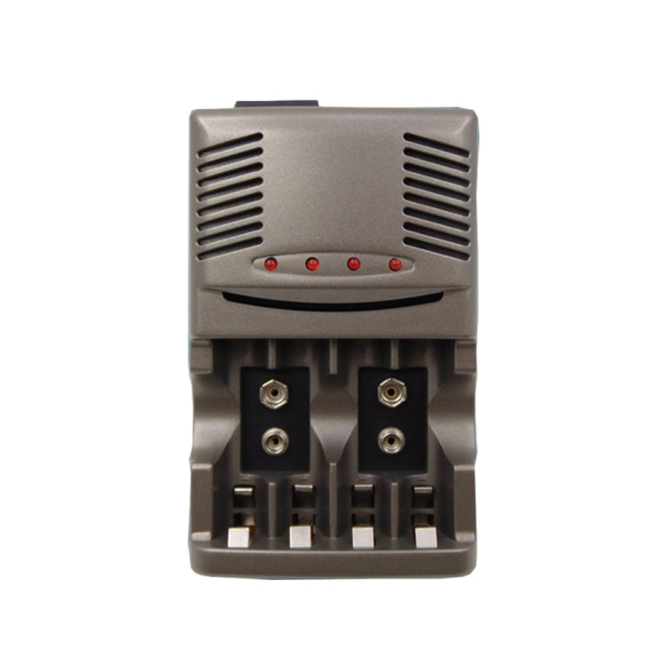 AC 100-240V 4 Slot Battery Charger for AA & AAA & 9V Ni-MH Battery, AU Plug