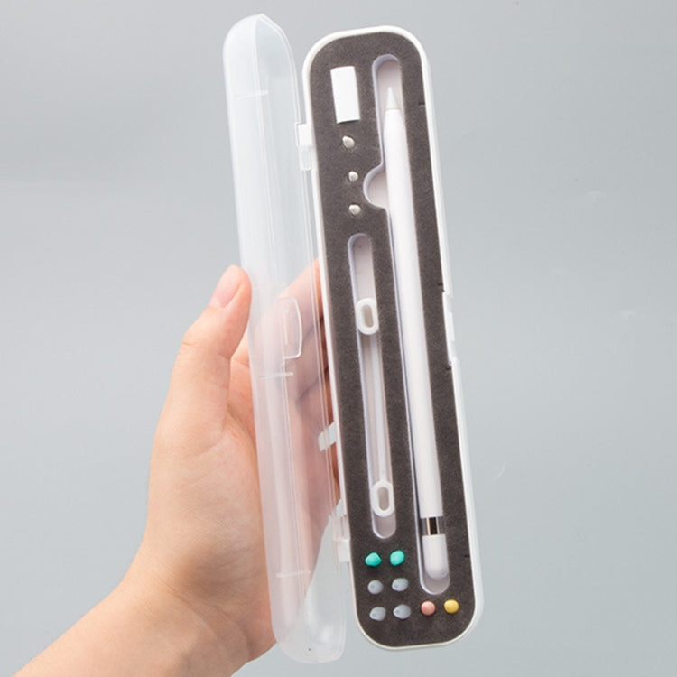For Apple Pencil 1 / 2 8mm Multi-function Handwriting Pen Protective Case TouchPen Storage Box, 8mm