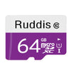 Ruddis 64GB High Speed Class 10 TF/Micro SDXC UHS-1(U1) Memory Card, 64GB