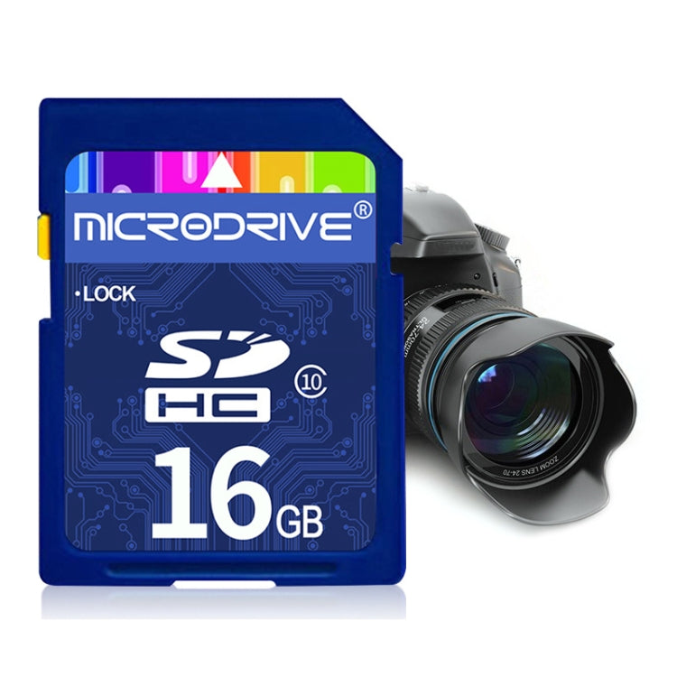 Microdrive 16GB High Speed Class 10 SD Memory Card for All Digital