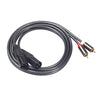 366119-15 2 RCA Male to 2 XLR 3 Pin Male Audio Cable, Length: 1.5m, 366119-15 2 RCA Male to 2 XLR 3 Pin Male