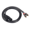 366120-15 2 RCA Male to 2 XLR 3 Pin Female Audio Cable, Length: 1.5m, 366120-15 2 RCA Male to 2 XLR 3 Pin Female