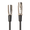 3m  3-Pin XLR Male to XLR Female Microphone Cable, Length: 3m