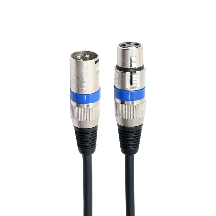 10m 3-Pin XLR Male to XLR Female MIC Shielded Cable Microphone Audio Cord, Length: 10m (Blue)