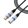 1m 3-Pin XLR Male to XLR Female MIC Shielded Cable Microphone Audio