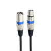 1m 3-Pin XLR Male to XLR Female MIC Shielded Cable Microphone Audio Cord, Length: 1m (Blue)