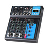 F4 Home 4-channel Bluetooth USB Reverb Mixer, US Plug, F4 US Plug