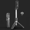 L02 100cm Multi-function Adjustable Bluetooth Self-timer Pole Tripod