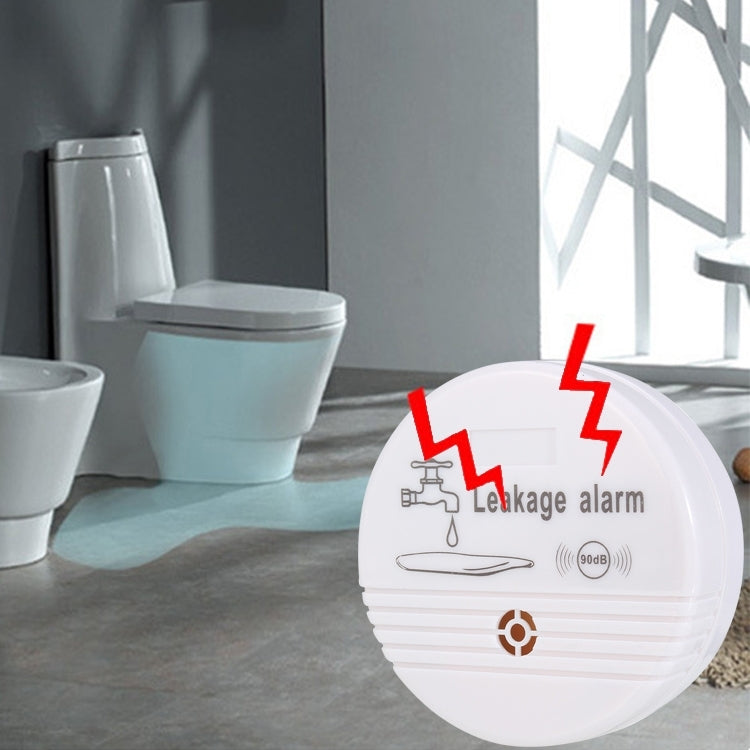 360 Degrees Water Leak Detector Sensor 85dB Volume Water Leakage