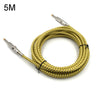 Wooden Guitar Bass Connection Cable Noise Reduction Braid Audio Cable