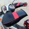 1 Pair Motorcycle Water & Wind Resistant Winter Warm Ski Riding Gloves, PU Gloves