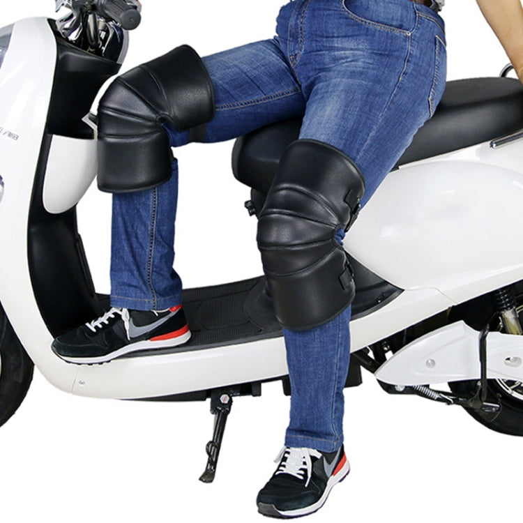 1 Pair Motorcycle Kneepad Windproof Warming Knee Pads Legs Protector