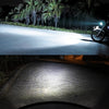 BA20D DC12V / 7.4W Motorcycle LED Headlight with 24LEDs SMD-3030 Lamp Beads, BA20D Style 1 (White Light), BA20D Style 1 (Yellow + White)