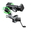 Motorcycle Spherical Compass Phone Holder, Rearview Mirror without Light, Rearview Mirror without Light (Black), Rearview Mirror without Light (Green)