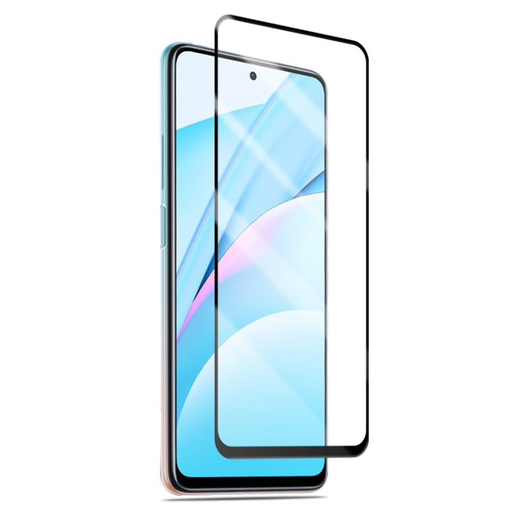 mocolo 0.33mm 9H 2.5D Full Glue Silk Print Tempered Glass Film for Xiaomi Mi 10T Lite, Support Fingerprint Unlock