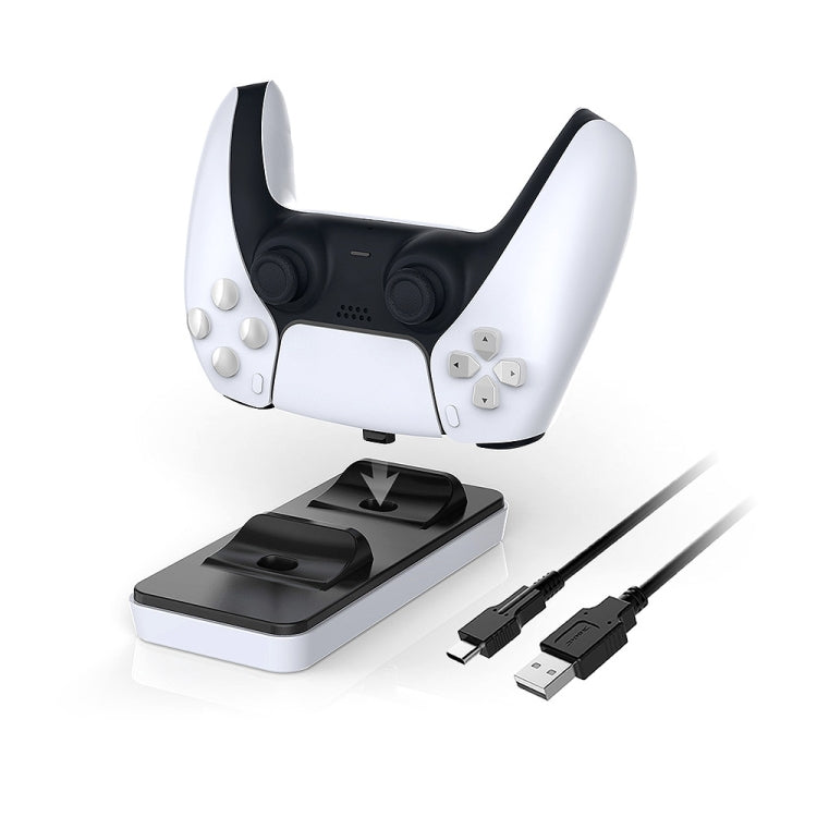 DOBE TP5-0505 Game Controller Gamepad Dual Port Charging Dock For PS5