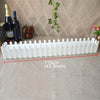 Wooden Flower Planter Fence Storage Holder Pot with Foam, Size: 110cm x 9cm x 11cm, Length: 110cm