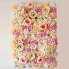 Blooming Rose Peony Hydrangea Artificial Encryption Flower DIY Wedding Wall Decoration Photo Background, Size: 60cm x 40cm, 60x40cm(Champagne)