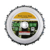 9 inch Wood Slotted Saw Blade Angle Grinder Chain Tray, 229mm