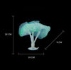 Aquarium Articles Decoration Silicone Simulation Fluorescent Sucker Jellyfish, Size: 10*10*9cm