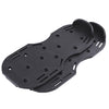 Garden Lawn Garden Tools Grass Ripper Spiked Shoes with 8 Metal Buckles, With 8 Metal Buckles (Black), With 8 Metal Buckles (Green)