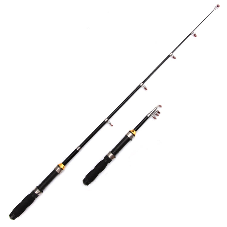 30cm Portable Telescopic Sea Fishing Rod Mini Fishing Pole, Extended Length : 1.0m, 1.0m