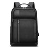 Bopai 851-036611 Large Capacity Top-grain leather Business Breathable Man Backpack, Size: 30x12x43cm, 851-036611
