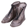 Fashion PVC Non-slip Waterproof Thick-soled Shoe Covers Size: XXL, XXL, Size: XXL