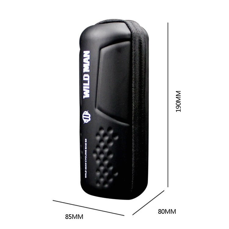 WILD MAN E3 Waterproof MTB Bike Repair Tools Bag Bicycle Tube Bag Riding Accessories, E3 (Black)