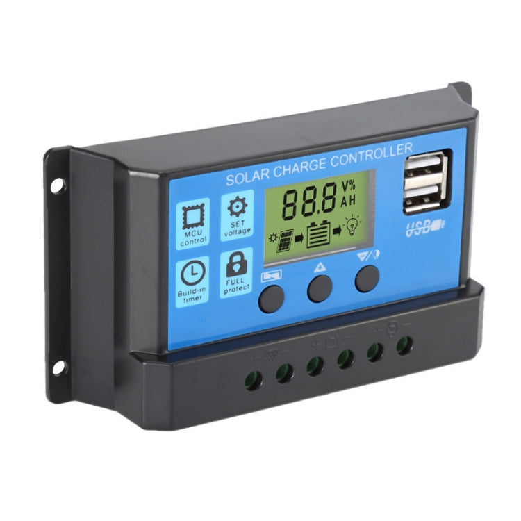 CMTD-2420 20A 12V/24V Solar Charge / Discharge Controller with LED