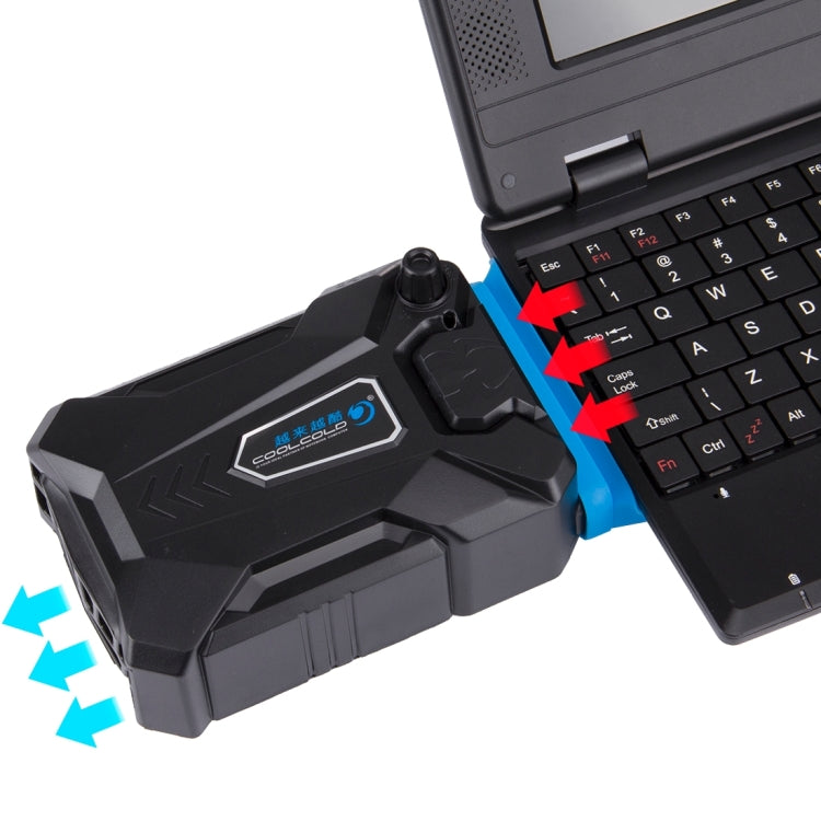 Ice Troll III Gaming Laptop Notebook Cooling Pad Mute Air Extracting
