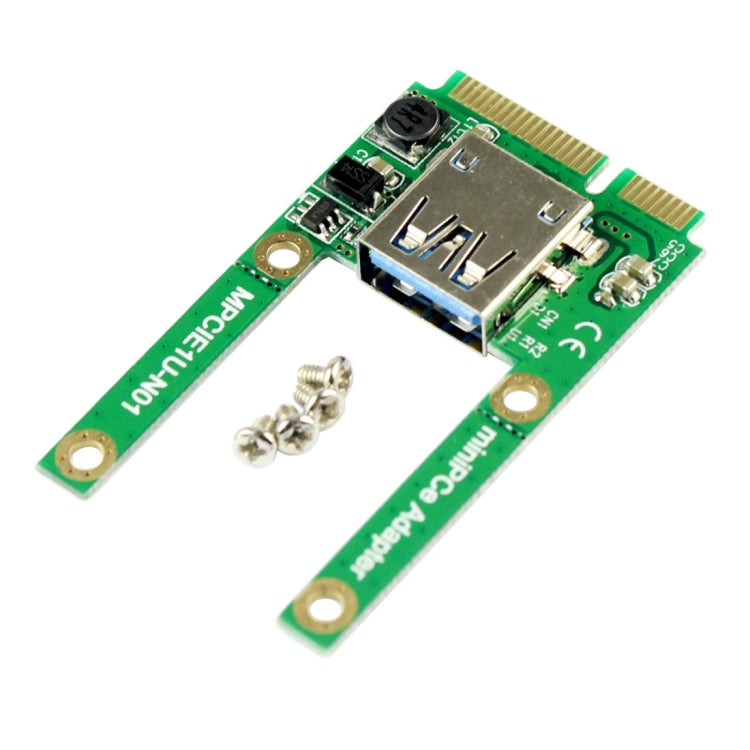 Mini PCI-E Card Slot Expansion MPCIE to USB 2.0 Interface Adapter