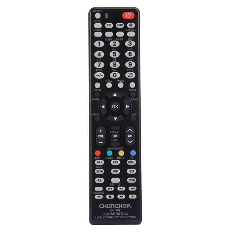 CHUNGHOP E-H907 Universal Remote Controller for HISENSE LED LCD HDTV