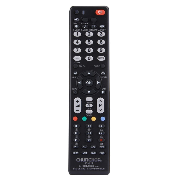 CHUNGHOP E-H918 Universal Remote Controller for HITACHI LED TV / LCD