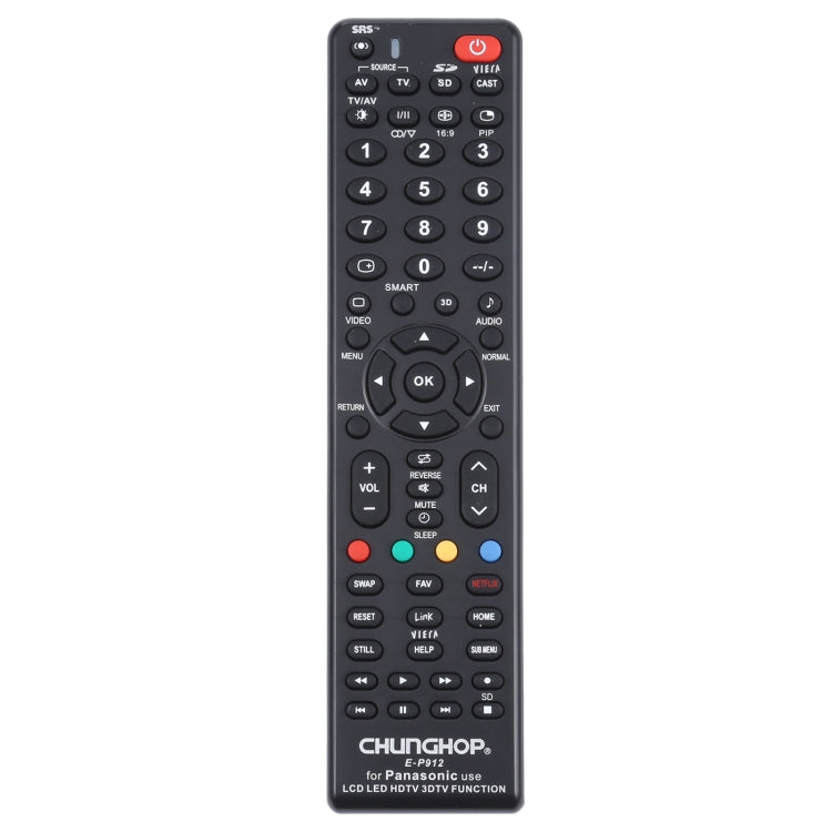 CHUNGHOP E-P912 Universal Remote Controller for PANASONIC LED TV /